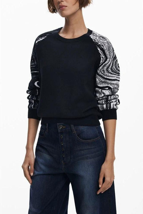 Desigual Pullover Schwarz | ELORÉ by Desigual