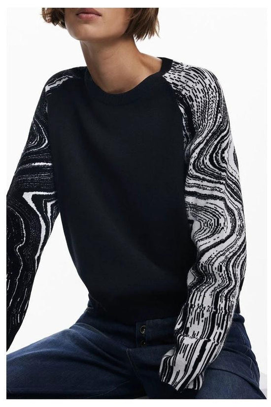 Desigual Pullover Schwarz | ELORÉ by Desigual