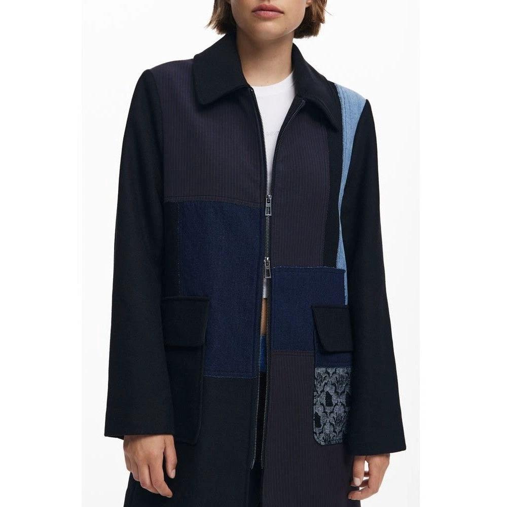 Desigual Patchwork Jacke Schwarz | ELORÉ by Desigual