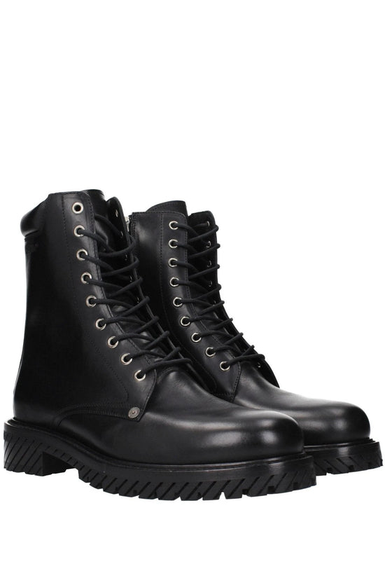 Offwhite Stiefelette Schwarz | ELORÉ by Off-White