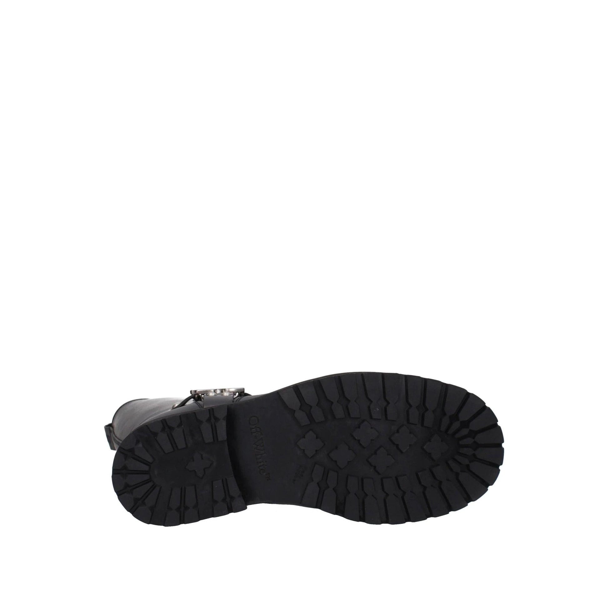 Off White Stiefel Track Hochwertiges Leder Schwarz | ELORÉ by Off-White