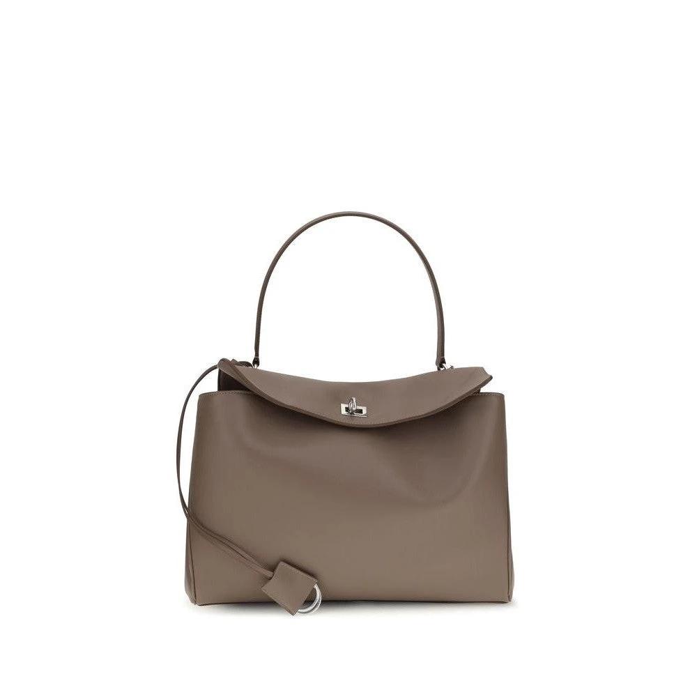 Balenciaga Schultertasche Dunkelgrau Metallic | ELORÉ by Balenciaga