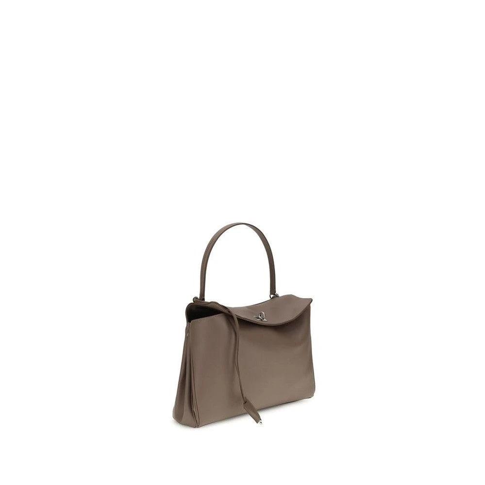 Balenciaga Schultertasche Dunkelgrau Metallic | ELORÉ by Balenciaga