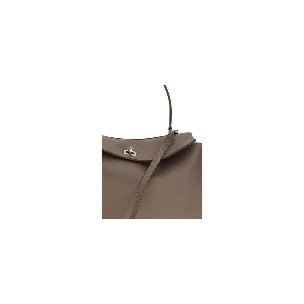 Balenciaga Schultertasche Dunkelgrau Metallic | ELORÉ by Balenciaga