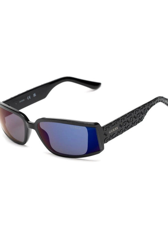 Guess Sonnenbrille Monogramm Schwarz Glänzend | ELORÉ by Guess