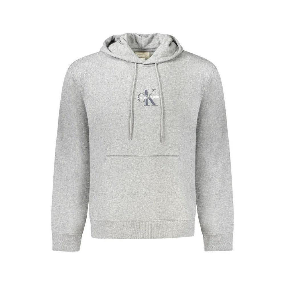 Calvin Klein Kapuzenpullover Hoodie Grau Meliert | ELORÉ by Calvin Klein