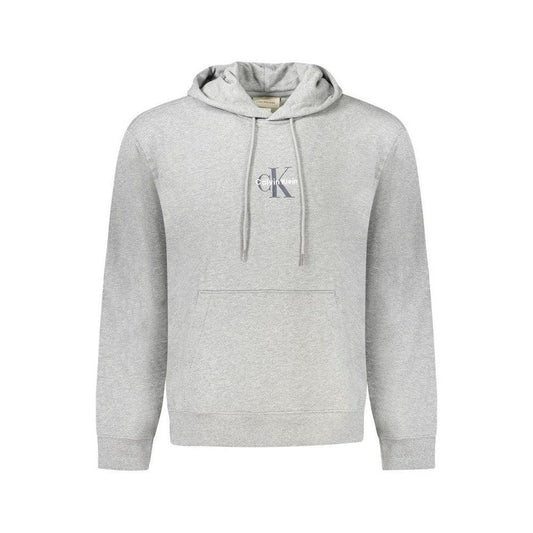 Calvin Klein Kapuzenpullover Hoodie Grau Meliert | ELORÉ by Calvin Klein