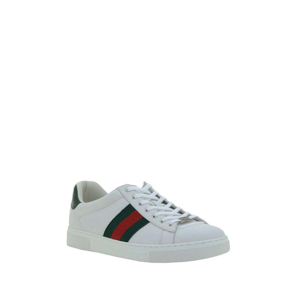 Gucci Ledersneaker Weiß | ELORÉ by Gucci