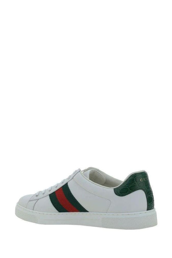 Gucci Ledersneaker Weiß | ELORÉ by Gucci