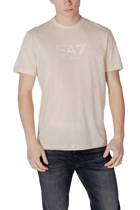 EA7 Emporio Armani Weißes Baumwoll-Poloshirt by EA7 Emporio Armani