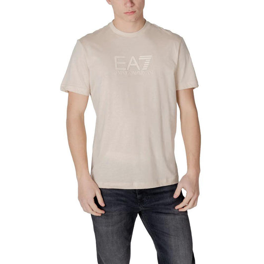 EA7 Emporio Armani Weißes Baumwoll-Poloshirt by EA7 Emporio Armani