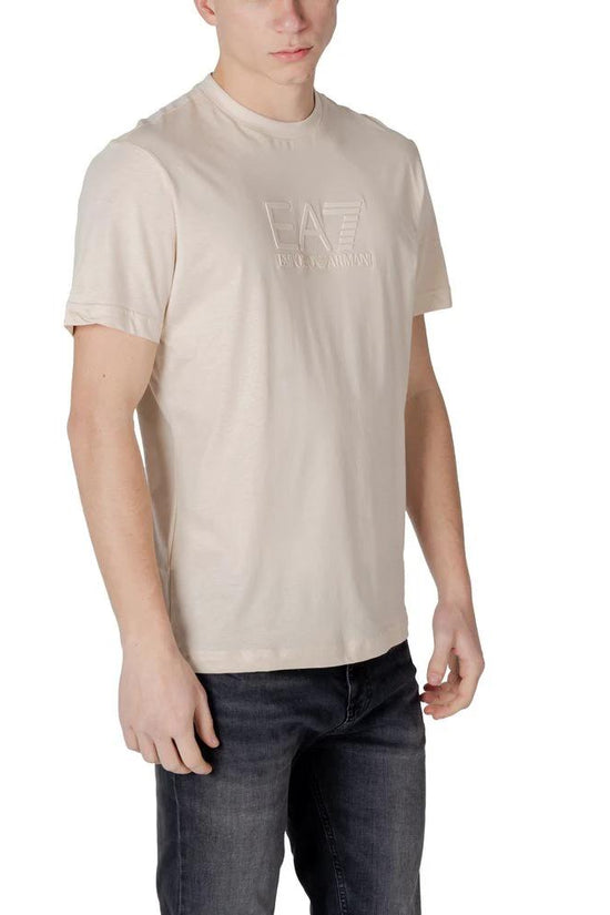 EA7 Emporio Armani Weißes Baumwoll-Poloshirt by EA7 Emporio Armani