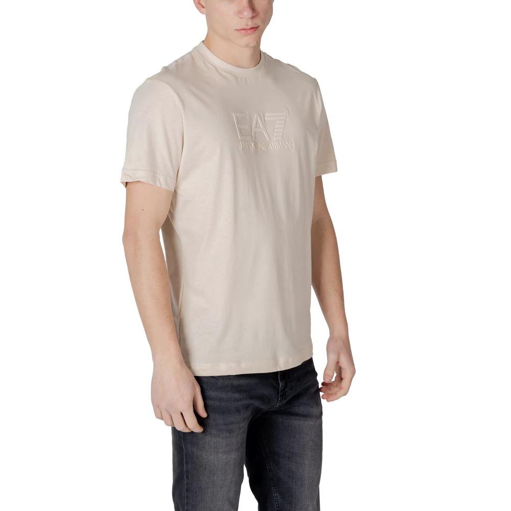 EA7 Emporio Armani Weißes Baumwoll-Poloshirt by EA7 Emporio Armani