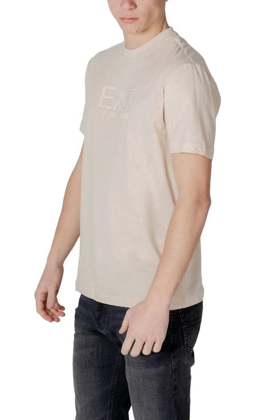 EA7 Emporio Armani Weißes Baumwoll-Poloshirt by EA7 Emporio Armani
