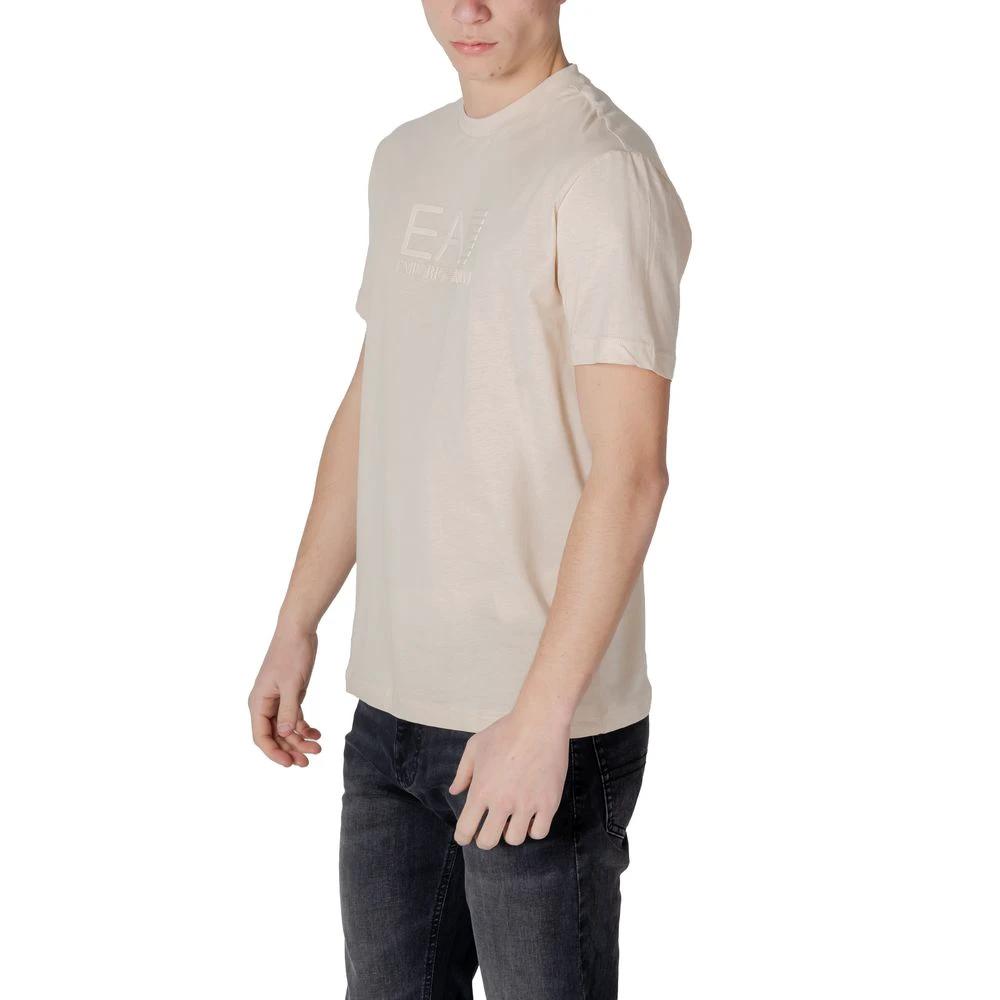 EA7 Emporio Armani Weißes Baumwoll-Poloshirt by EA7 Emporio Armani