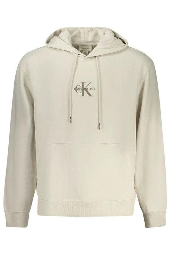 Calvin Klein Jeans Kapuzenpullover Beige Moonbeam | ELORÉ by Calvin Klein