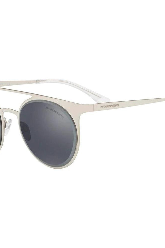 Emporio Armani Grau-Metall Sonnenbrille by Emporio Armani