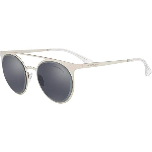 Emporio Armani Grau-Metall Sonnenbrille by Emporio Armani