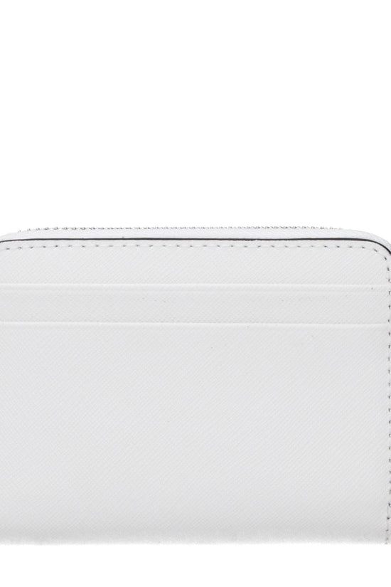 Michael Kors Weißer Leder-Kartenhalter by Michael Kors