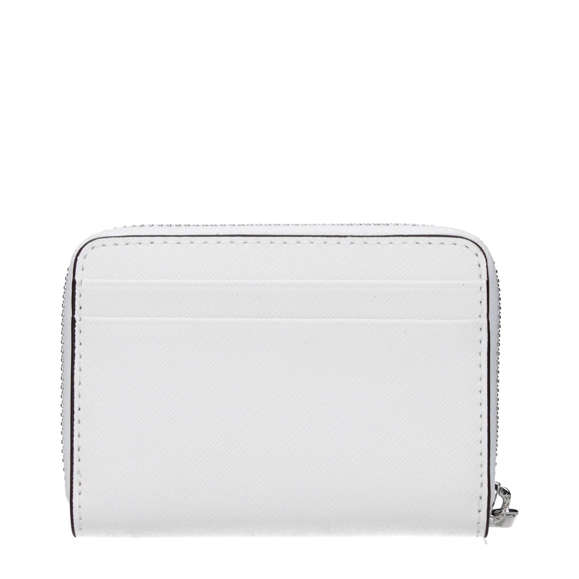 Michael Kors Weißer Leder-Kartenhalter by Michael Kors