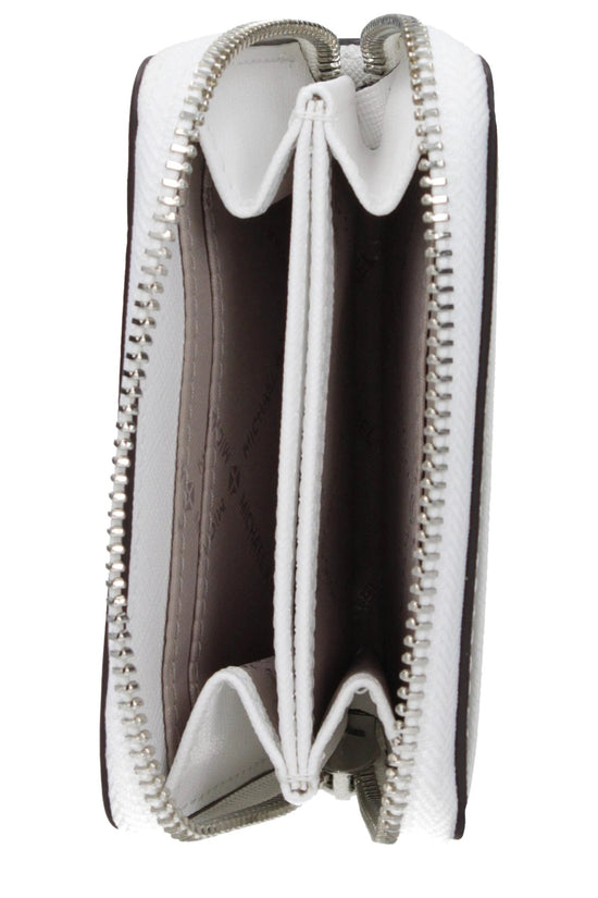 Michael Kors Weißer Leder-Kartenhalter by Michael Kors