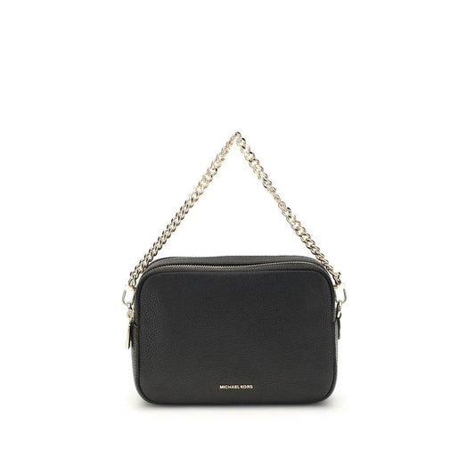 Michael Kors Schwarze Schultertasche aus Kalbsleder Bos Taurus by Michael Kors