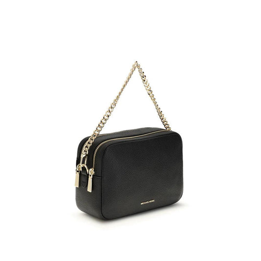 Michael Kors Schwarze Schultertasche aus Kalbsleder Bos Taurus by Michael Kors