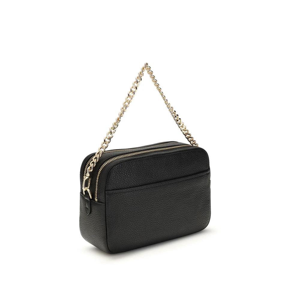 Michael Kors Schwarze Schultertasche aus Kalbsleder Bos Taurus by Michael Kors