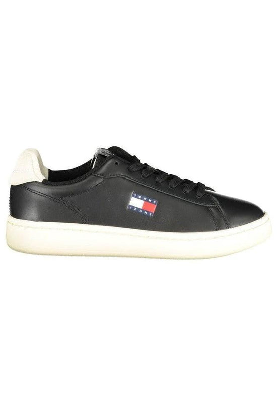 Tommy Hilfiger Flag Court Sneaker Schwarz | ELORÉ by Tommy Hilfiger