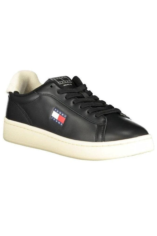 Tommy Hilfiger Flag Court Sneaker Schwarz | ELORÉ by Tommy Hilfiger