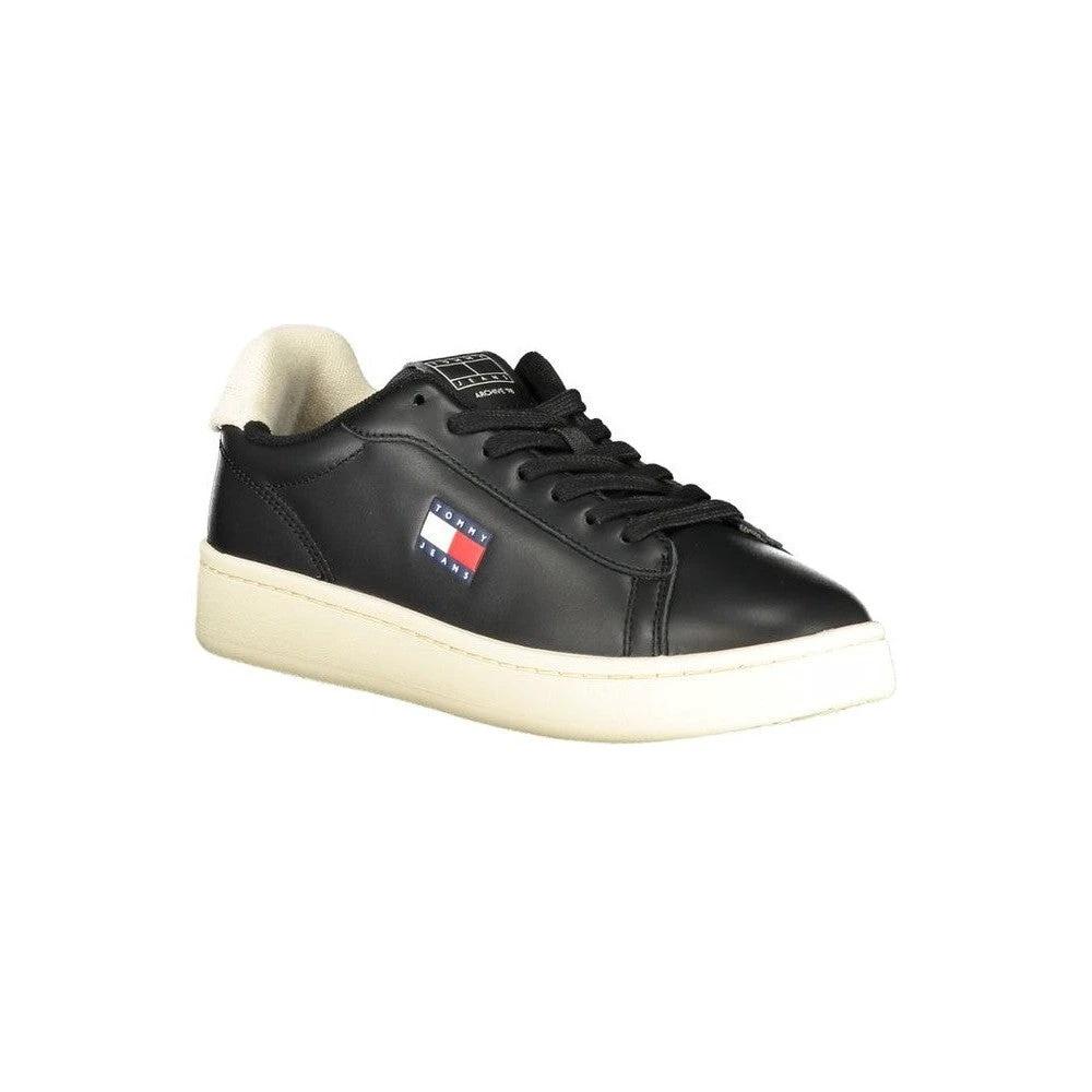 Tommy Hilfiger Flag Court Sneaker Schwarz | ELORÉ by Tommy Hilfiger