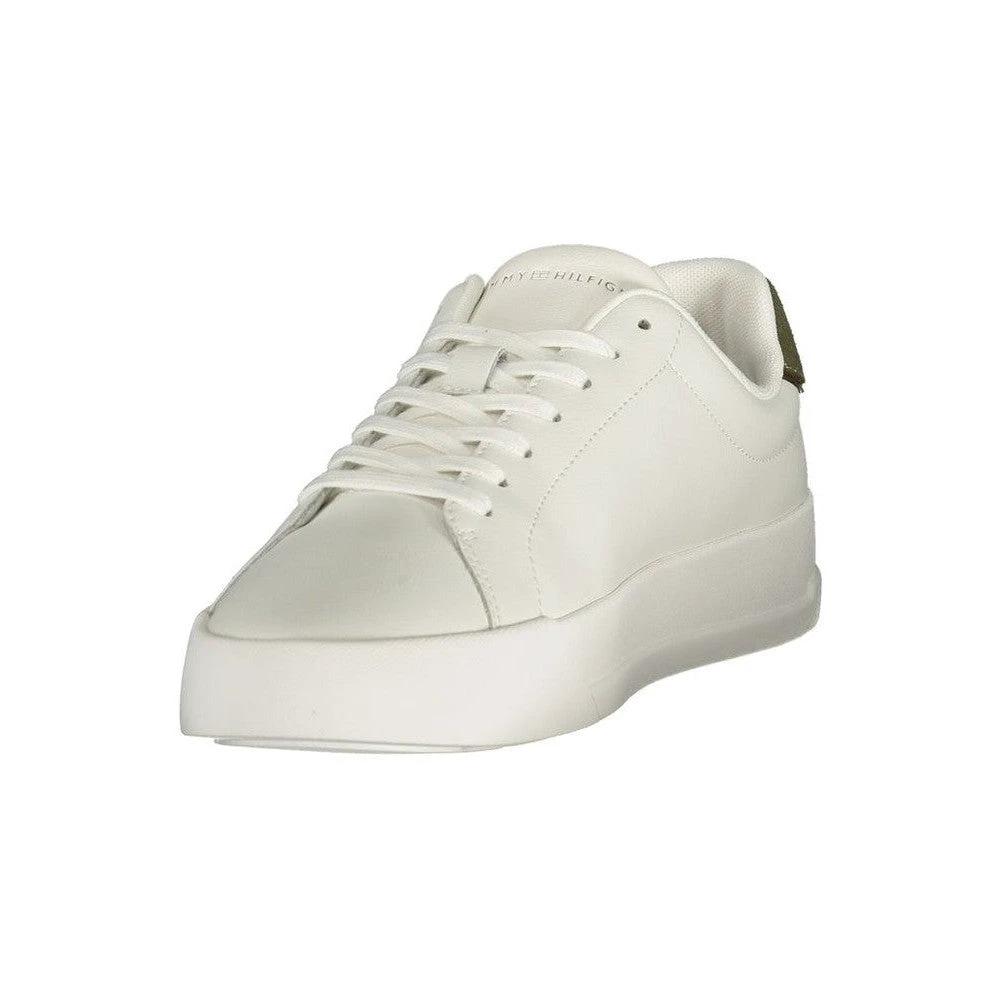 Tommy Hilfiger Basket Core Leather Sneaker Weiß | ELORÉ by Tommy Hilfiger