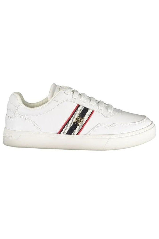 Tommy Hilfiger Sneaker Leder Cupsole Premium Weiß | ELORÉ by Tommy Hilfiger