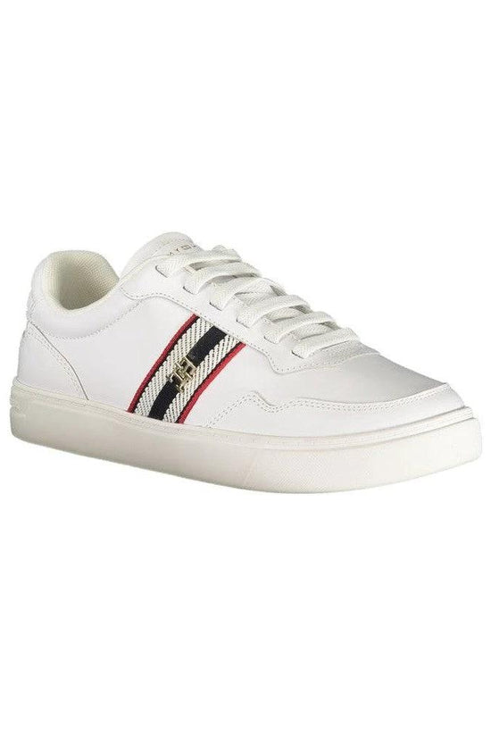 Tommy Hilfiger Sneaker Leder Cupsole Premium Weiß | ELORÉ by Tommy Hilfiger