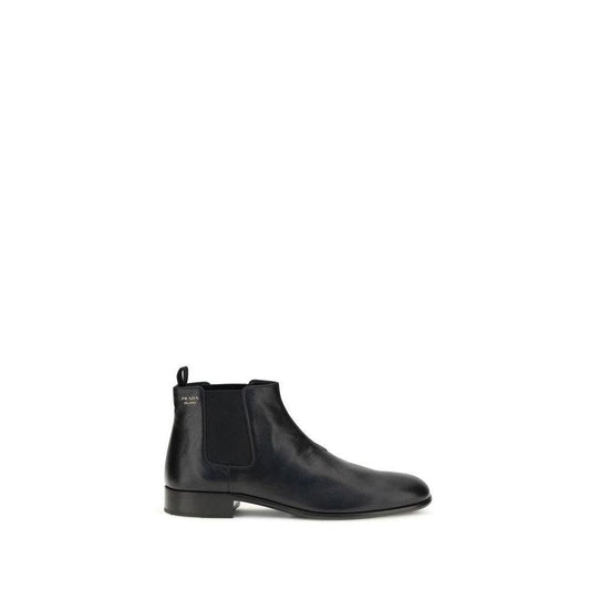 Prada Chelsea Boots Kalbsleder Elegant Schwarz | ELORÉ by Prada