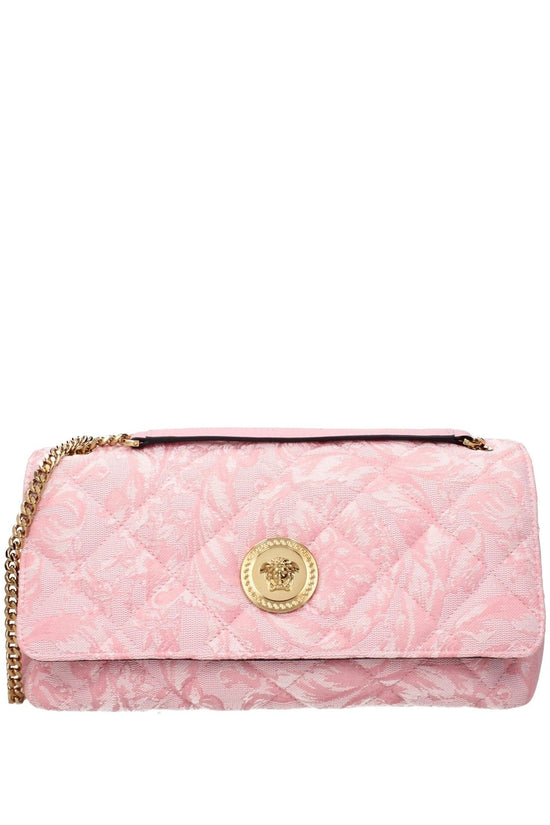 Versace Medusa Umhängetasche Rosa Pastell Glänzend | ELORÉ by Versace
