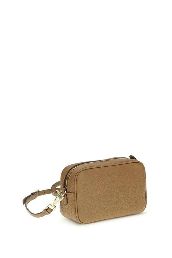 Prada Mini Schultertasche Beige Nubukleder | ELORÉ by Prada