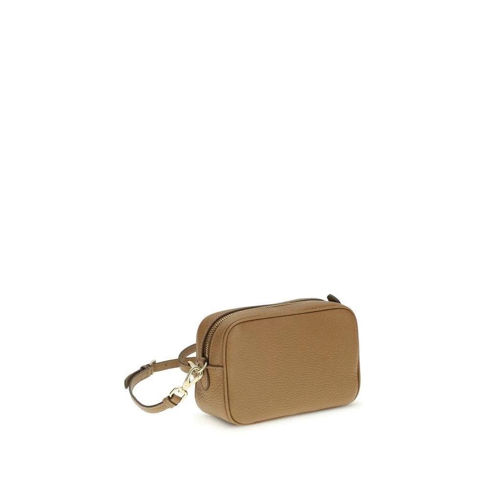 Prada Mini Schultertasche Beige Nubukleder | ELORÉ by Prada