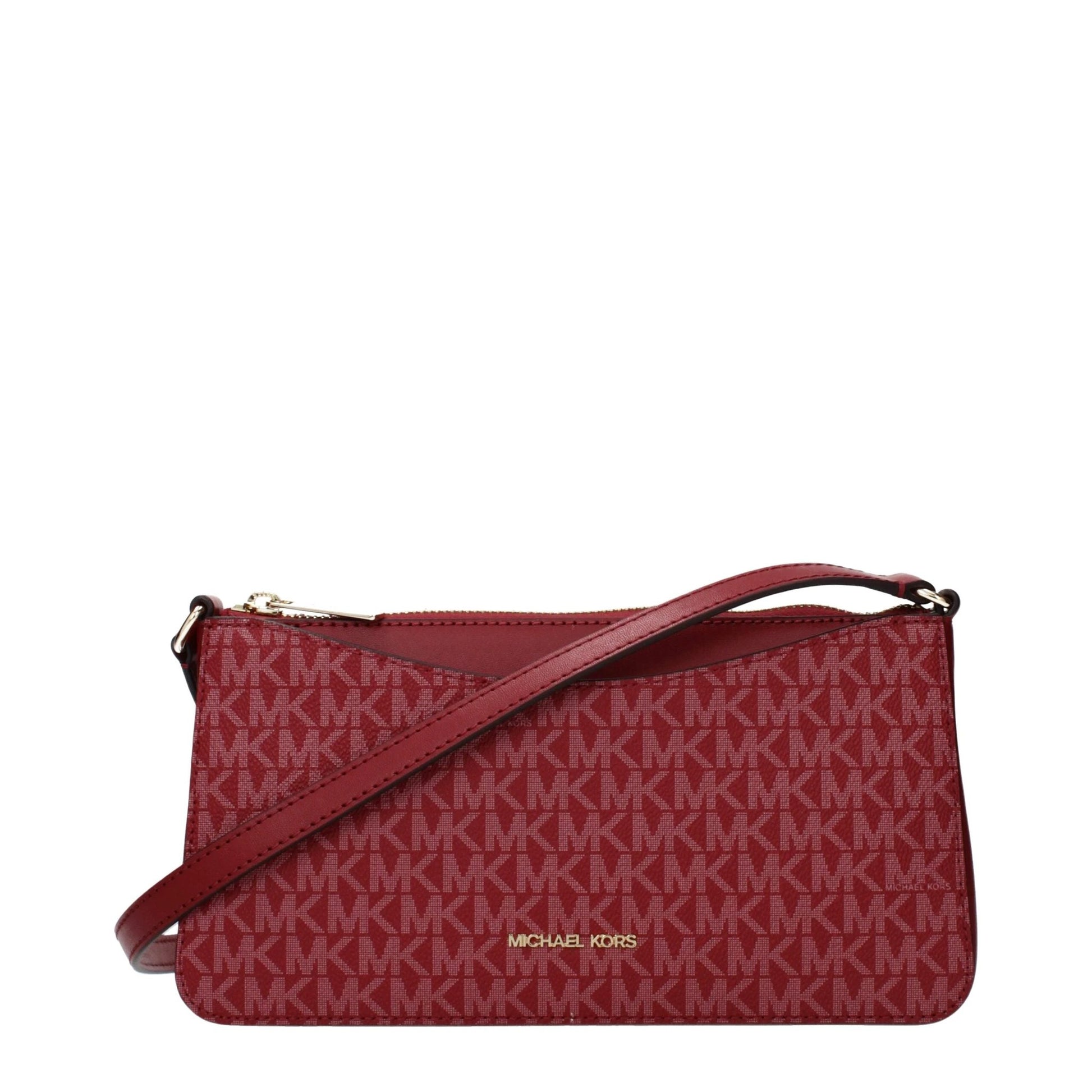 Michael Kors Rote Stoff-Crossbody-Tasche by Michael Kors