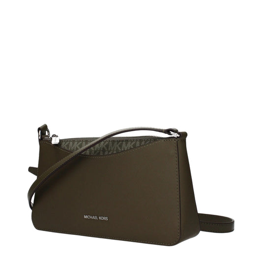 Michael Kors Grüne Stoff-Umhängetasche by Michael Kors