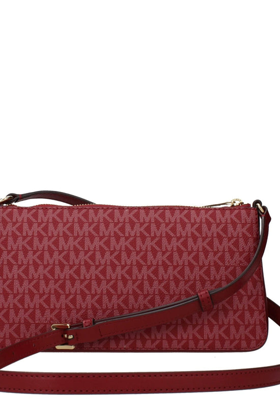 Michael Kors Rote Stoff-Crossbody-Tasche by Michael Kors