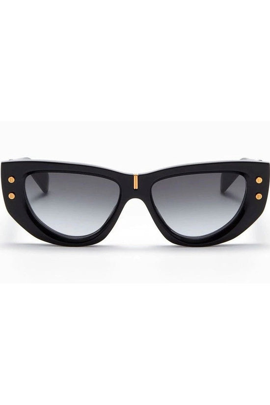 Balmain Sonnenbrille Cat Eye Schwarz Glänzend | ELORÉ by Balmain