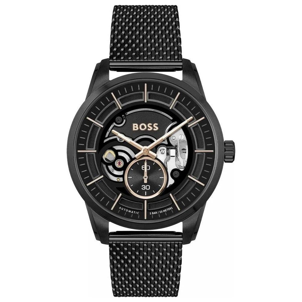 Boss Principle Skeleton Uhr Automatik Schwarz | ELORÉ by Hugo Boss