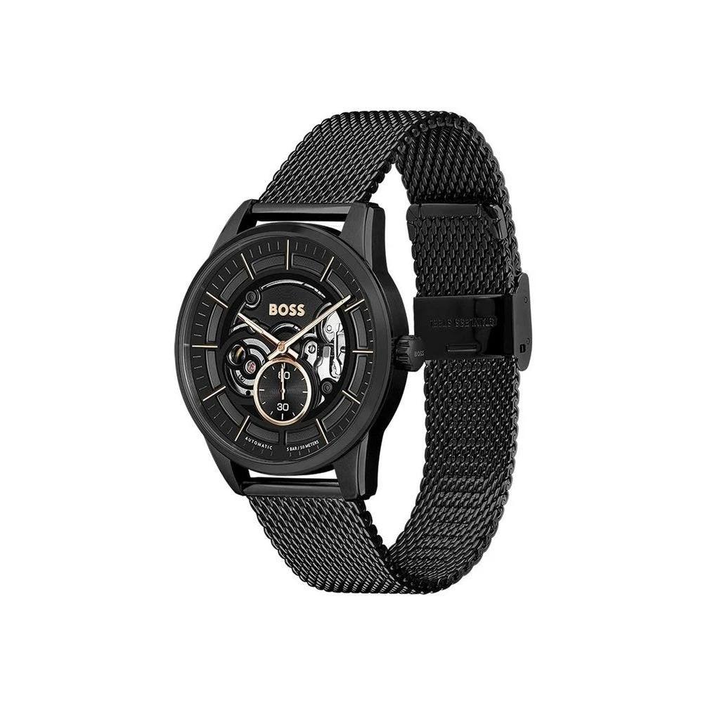 Boss Principle Skeleton Uhr Automatik Schwarz | ELORÉ by Hugo Boss