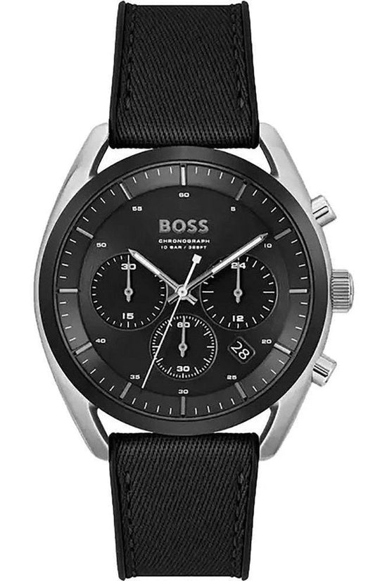 Hugo Boss Chronograph Armbanduhr Hochwertig Schwarz | ELORÉ by Hugo Boss
