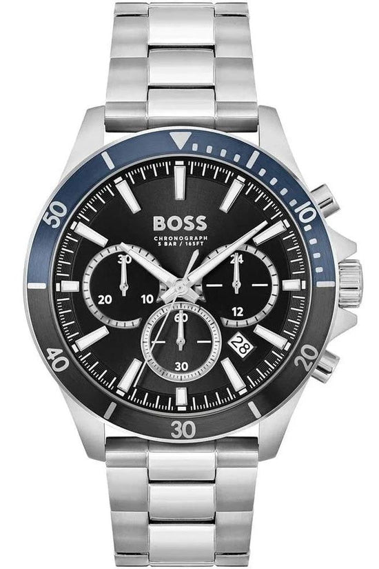 Hugo Boss Allure Chronograph Uhr Dunkelgrau | ELORÉ by Hugo Boss