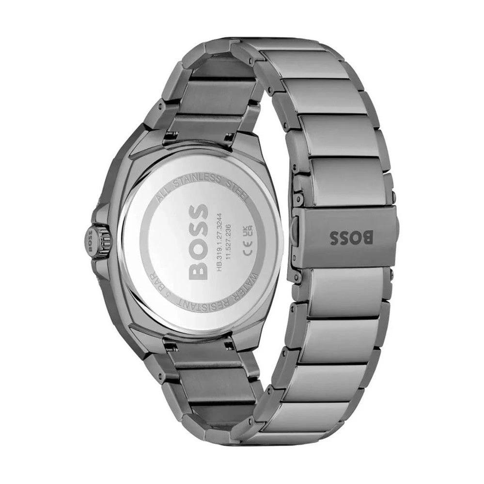 Hugo Boss Herrenuhr Edelstahl Luxus Premium Grau | ELORÉ by Hugo Boss