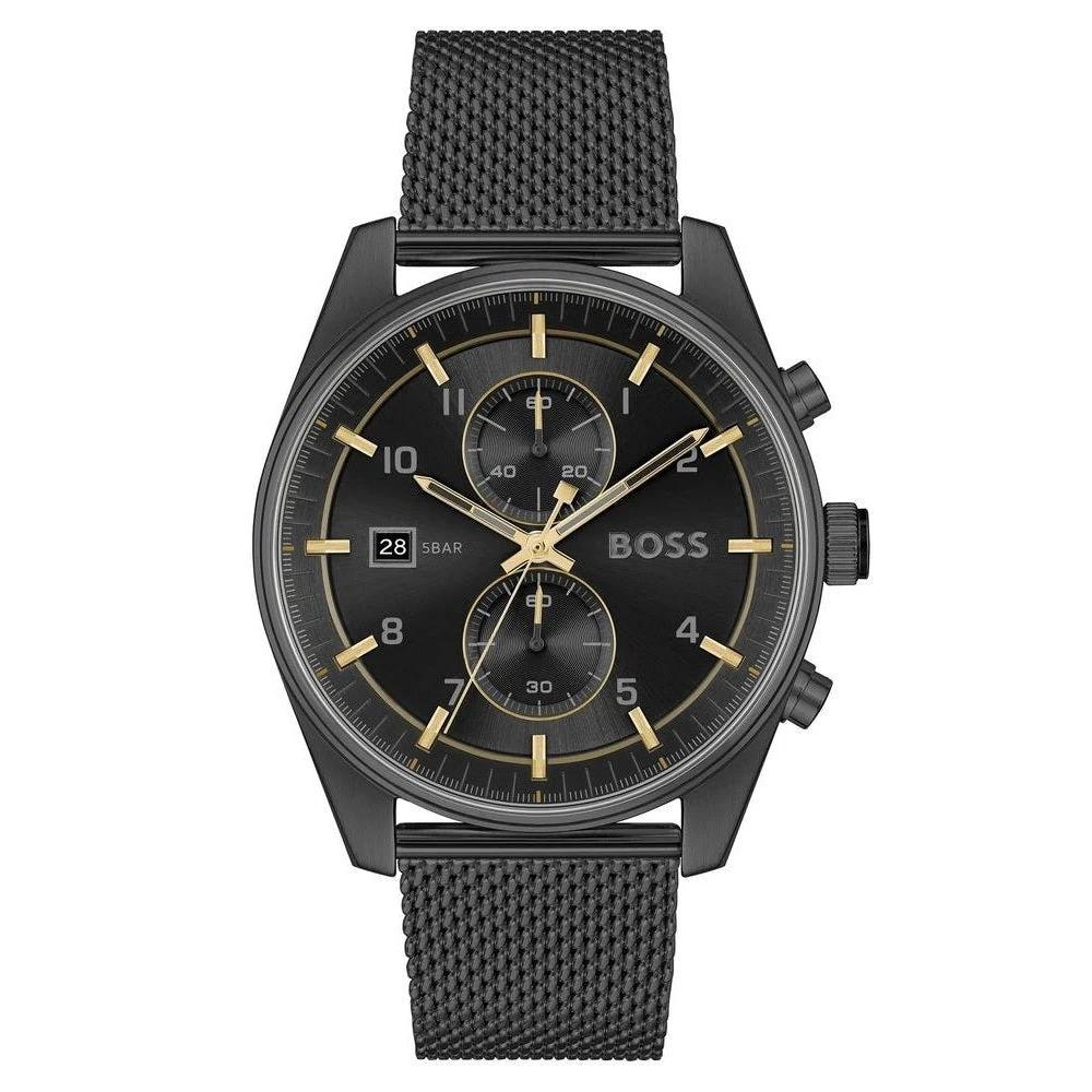 Hugo Boss Chronograph Herrenuhr Schwarz Matt | ELORÉ by Hugo Boss