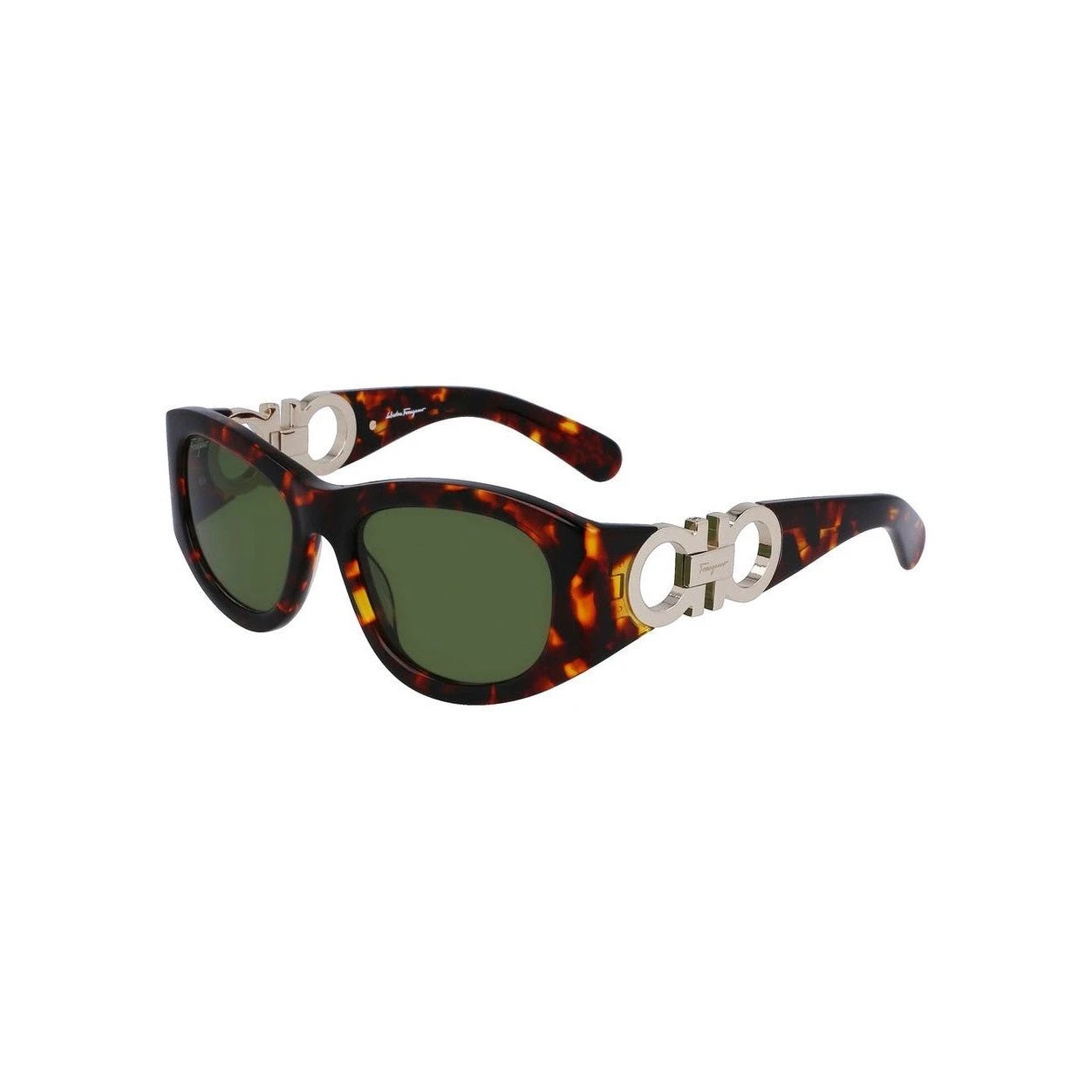 Salvatore Ferragamo Sonnenbrille Braun Dunkel | ELORÉ by Ferragamo
