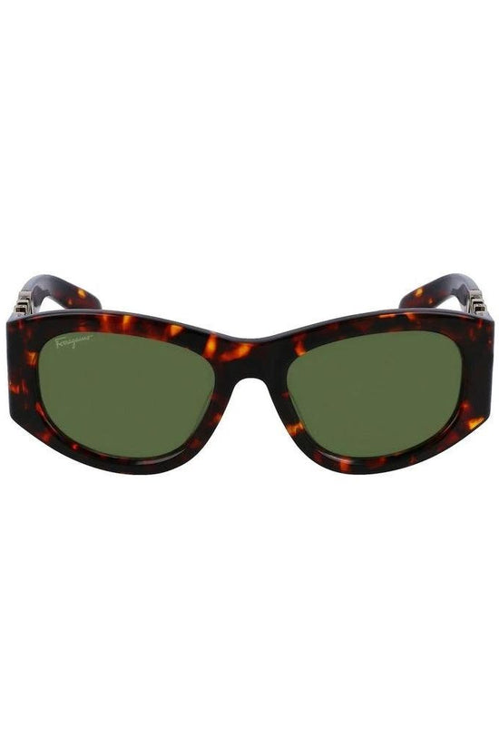 Salvatore Ferragamo Sonnenbrille Braun Dunkel | ELORÉ by Ferragamo